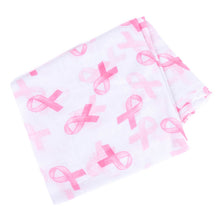 Load image into Gallery viewer, Nollia Ladies Breast Cancer Awareness Ribbon Scarf

