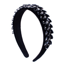 Load image into Gallery viewer, Nollia Ladies Bejeweled Decor Velvet Headband
