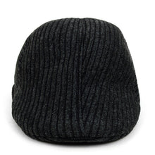 Load image into Gallery viewer, Westend Fall/Winter Charcoal Striped Ivy Hat – S/M &amp; L/XL
