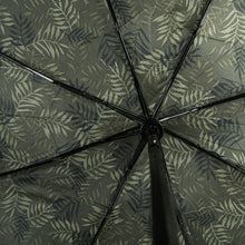 Load image into Gallery viewer, Nollia Compact Leaf Pattern Auto-Open Umbrella – 12" Travel Size, Wind-Resistant &amp; Lightweight
