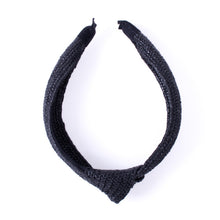 Load image into Gallery viewer, Nollia “C” Shaped Knotted Woven Headband – Stylish Everyday Hair Accessory
