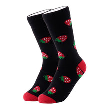 Load image into Gallery viewer, Nollia Women's Strawberry Novelty Socks
