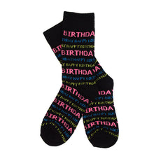 Load image into Gallery viewer, Parquet Women’s Happy Birthday Novelty Socks
