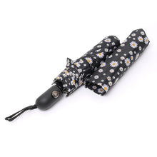 Load image into Gallery viewer, Nollia Compact Daisy Flower Auto-Open Umbrella – 12" Travel Size, Wind-Resistant
