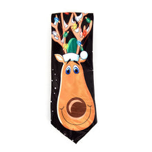Load image into Gallery viewer, Parquet Christmas Novelty Ties – 5 Holiday Designs, 100% Polyester
