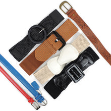 Load image into Gallery viewer, 24pc Mixed Assorted Women's Fashion Belts - Skinny &amp; Wide Styles (Multi-Brand)
