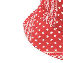 Load image into Gallery viewer, Westend Red Paisley Bucket Hat
