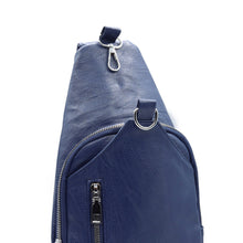 Load image into Gallery viewer, Ladies Vegan Leather Sling Bag – Chic &amp; Functional Crossbody

