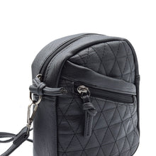 Load image into Gallery viewer, Vegan Leather Mini Quilt Crossbody bag
