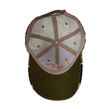 Load image into Gallery viewer, Parquet "Kiss My Bass" Camo 3D Embroidered Baseball Cap

