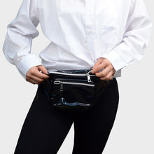 Load image into Gallery viewer, Iridescent Metallic Waist Fanny Pack
