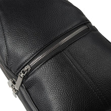 Load image into Gallery viewer, PU Leather Sling Bag - Adjustable with Horizontal Zipper &amp; Multi-Compartment
