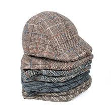 Load image into Gallery viewer, Feraricci 24-Piece Assorted Fall/Winter Patterned Flat Ivy Hats – One Size
