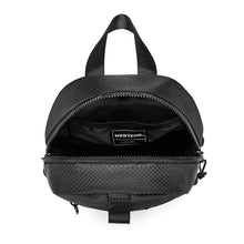 Load image into Gallery viewer, Black Polyester Sling Bag with Front Pocket – Spacious &amp; Lightweight
