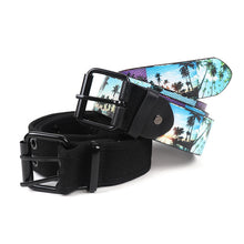 Load image into Gallery viewer, Parquet 6pk Men's PU Palm Tree + Canvas Grommet Belt Set – 12 Total Belts
