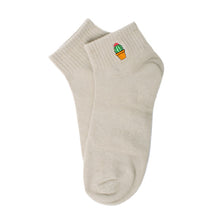 Load image into Gallery viewer, Nollia Women's Low Cut Cactus Embroidery Ribbed Socks
