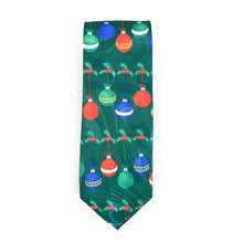 Load image into Gallery viewer, Parquet Christmas Novelty Ties – 5 Holiday Designs, 100% Polyester
