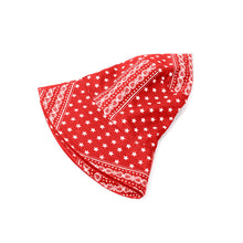 Load image into Gallery viewer, Westend Red Paisley Bucket Hat

