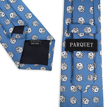 Load image into Gallery viewer, Parquet Dice Pattern Novelty Tie
