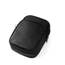 Load image into Gallery viewer, Nollia PU North-South Crossbody Bag with Patterned Webbing Strap

