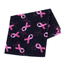 Load image into Gallery viewer, Nollia Ladies Breast Cancer Awareness Ribbon Scarf
