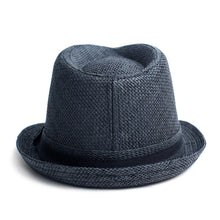 Load image into Gallery viewer, Westend Spring/Summer Short Brim Banded Fedora Hat
