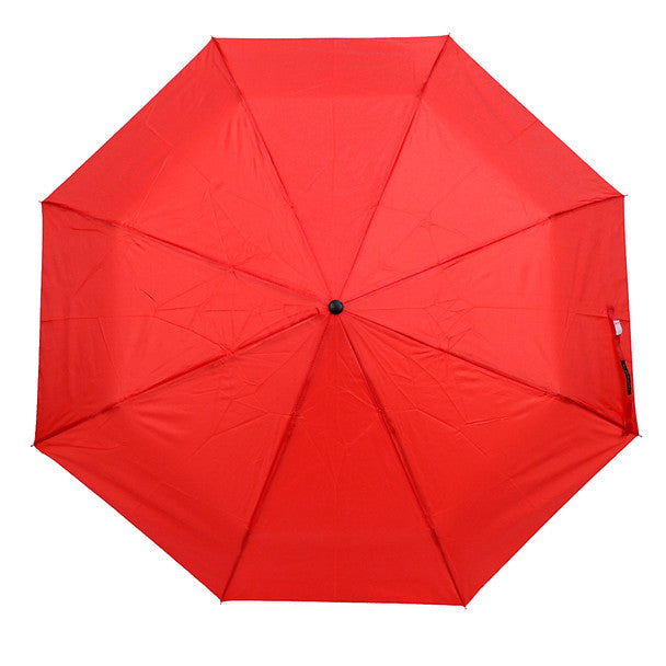 Parquet Telescopic Solid Color Umbrella – Compact Manual Open, 5 Color Options, 12