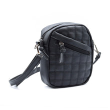 Load image into Gallery viewer, Vegan Leather Mini Quilt Crossbody bag
