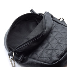 Load image into Gallery viewer, Vegan Leather Mini Quilt Crossbody bag
