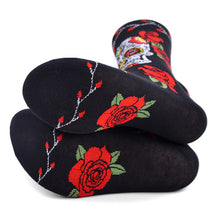 Load image into Gallery viewer, Parquet Women's Sugar Skull Novelty Socks

