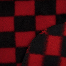 Load image into Gallery viewer, Nollia Women’s Fleece Red &amp; Black Checkered Winter Hat, Scarf &amp; Gloves Set
