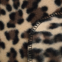 Load image into Gallery viewer, Nollia Women’s Fleece Leopard Print with Fur Trim Winter Hat, Scarf &amp; Gloves Set
