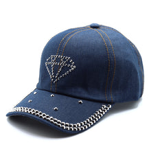 Load image into Gallery viewer, Nollia 12-Piece Assorted Bling Studs Denim Caps – Random Styles
