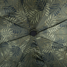 Load image into Gallery viewer, Nollia Compact Leaf Pattern Auto-Open Umbrella – 12" Travel Size, Wind-Resistant &amp; Lightweight
