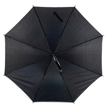 Load image into Gallery viewer, Parquet Auto Open Black Canopy Umbrella with Plastic Cover – 41" Arc, J-Handle
