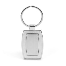 Load image into Gallery viewer, Umo Lorenzo 12pc Prepack Boxed Silver Tone Flask &amp; Keychain Gift Set – 4oz Stainless Steel
