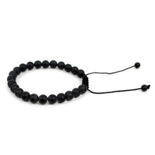 Load image into Gallery viewer, Genuine Leather &amp; Natural Stone 2-Piece Bracelet Set for Men – Parquet (9 Styles)
