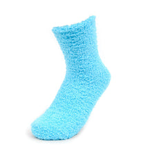 Load image into Gallery viewer, Nollia Women’s Solid Bright Color Warm Fuzzy Socks – 3 Pair Assorted Set
