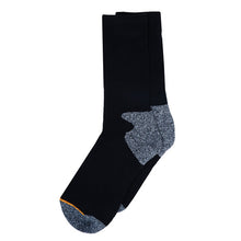 Load image into Gallery viewer, 60 Packs (180 Socks) Men's Heavy-Duty Crew Socks – Black or Charcoal, Moisture-Wicking, Arch Support, Reinforced Heel, Size 10-13 (Fits Shoe Size 6-12.5)

