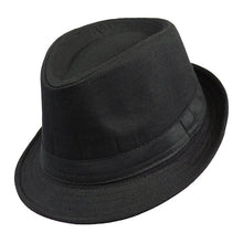 Load image into Gallery viewer, Westend Spring/Summer Solid Trilby Fedora Hat – Lightweight Cotton Blend | Multiple Colors
