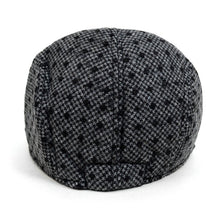 Load image into Gallery viewer, Westend Fall/Winter Charcoal Dots Ivy Hat – Classic Flat Cap
