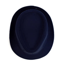 Load image into Gallery viewer, Fall/Winter Light Weight Solid Color Trilby Fedora Hat - H1805047
