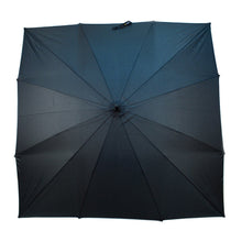 Load image into Gallery viewer, Parquet Extra Large Square Umbrella – 12-Rib Windproof Manual Open, Black
