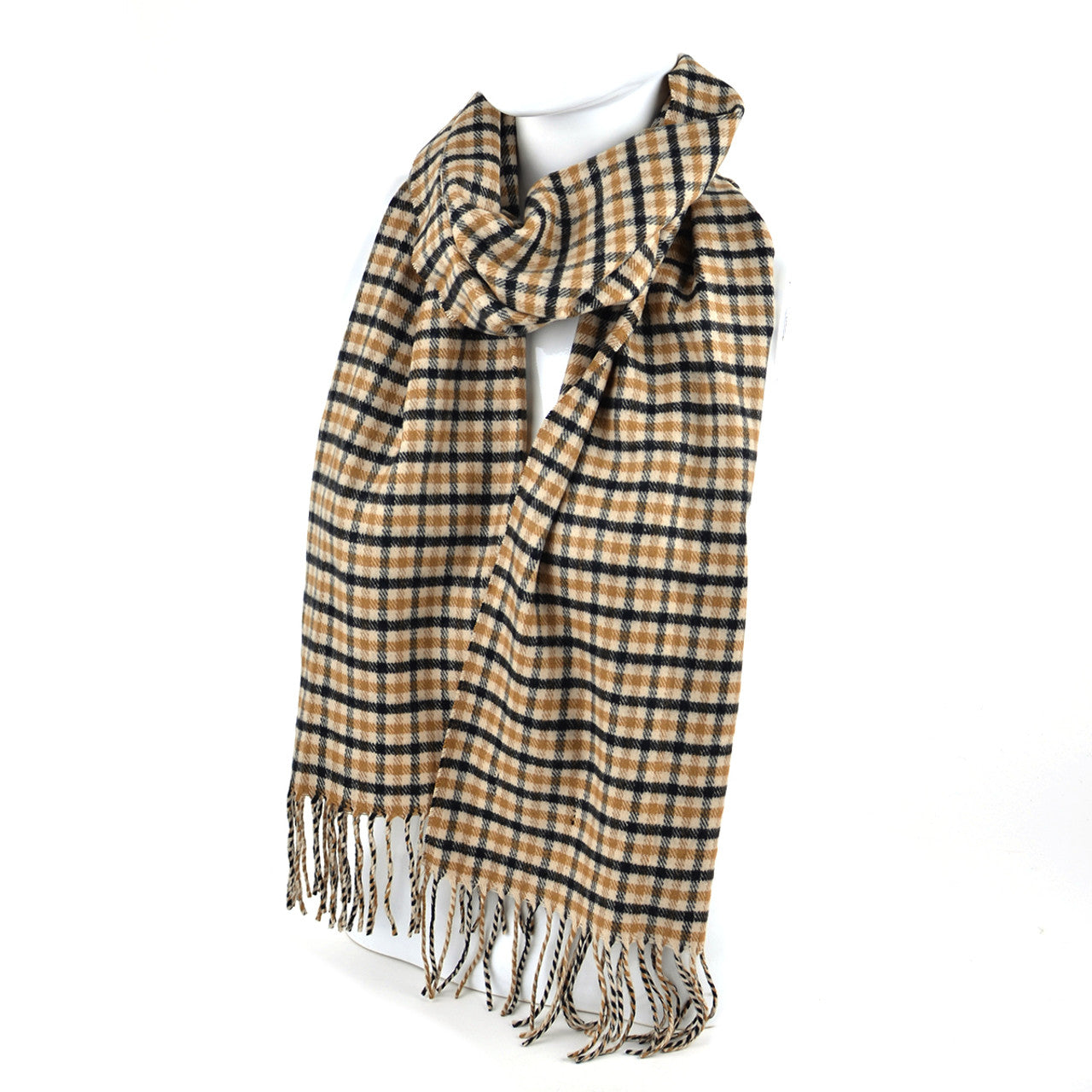 Plaid Cashmere Feel Winter Scarves