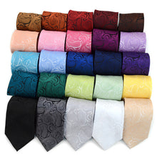 Load image into Gallery viewer, Laurant Bennet Microfiber Poly Woven Tie – 25 Color Options
