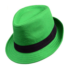 Load image into Gallery viewer, Westend Spring/Summer Solid Trilby Fedora Hat – Lightweight Cotton Blend | Multiple Colors
