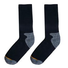 Load image into Gallery viewer, 60 Packs (180 Socks) Men's Heavy-Duty Crew Socks – Black or Charcoal, Moisture-Wicking, Arch Support, Reinforced Heel, Size 10-13 (Fits Shoe Size 6-12.5)

