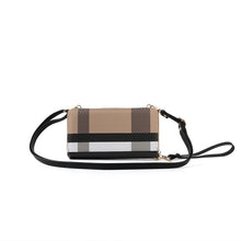 Load image into Gallery viewer, Nollia Ladies Tartan Wallet on String – Crossbody Wallet with Detachable Strap
