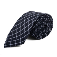 Load image into Gallery viewer, Umo Lorenzo Men&#39;s 100% Cotton Checkered Ties
