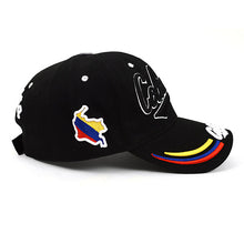Load image into Gallery viewer, Colombia Black 3D Embroidered Baseball Cap, Hat EBC10306
